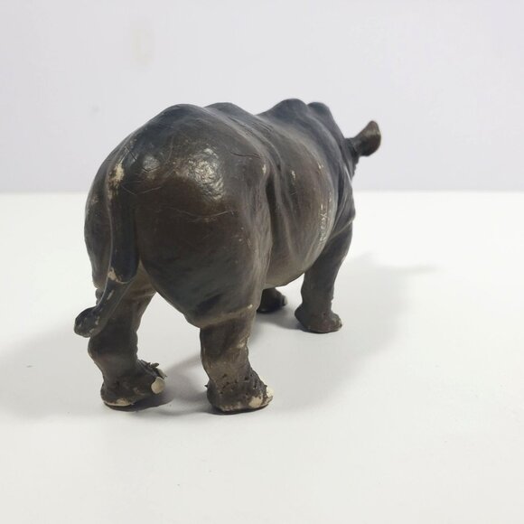 Safari Ltd White Rhino Mom & Baby 1996 Figure Lot - Picture 13 of 16